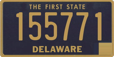 DE license plate 155771