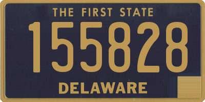 DE license plate 155828