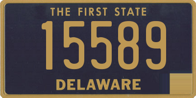 DE license plate 15589