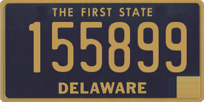 DE license plate 155899