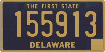 DE license plate 155913