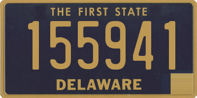 DE license plate 155941