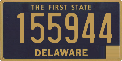 DE license plate 155944