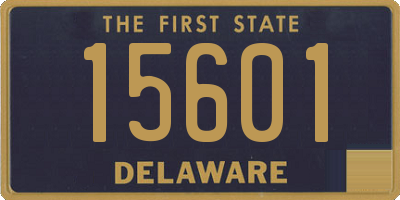 DE license plate 15601