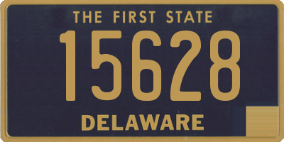 DE license plate 15628