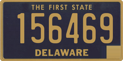 DE license plate 156469