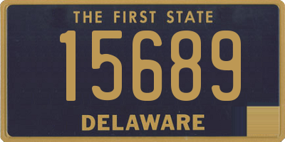 DE license plate 15689