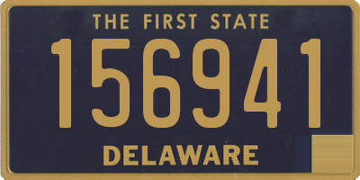 DE license plate 156941