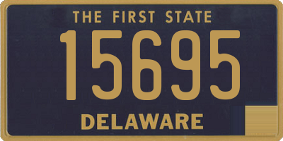 DE license plate 15695