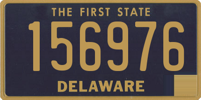 DE license plate 156976