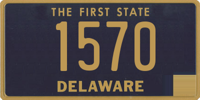 DE license plate 1570