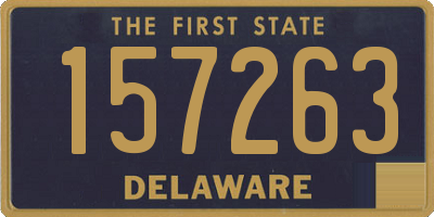 DE license plate 157263