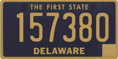 DE license plate 157380