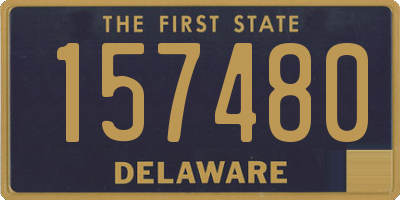 DE license plate 157480