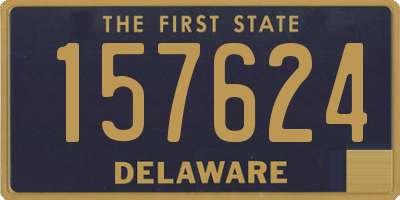 DE license plate 157624