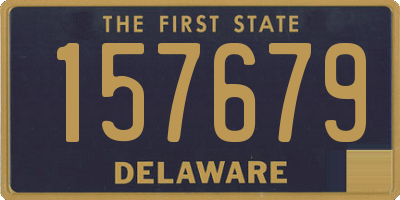 DE license plate 157679