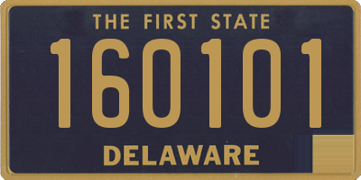 DE license plate 160101