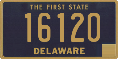 DE license plate 16120