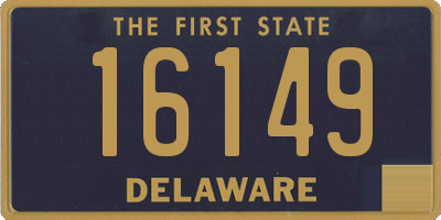 DE license plate 16149