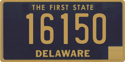 DE license plate 16150