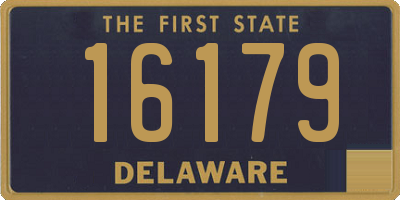 DE license plate 16179