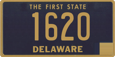 DE license plate 1620