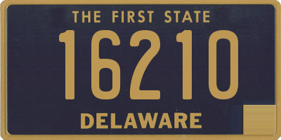 DE license plate 16210