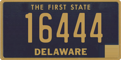 DE license plate 16444