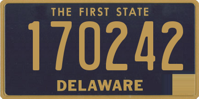 DE license plate 170242