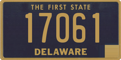 DE license plate 17061