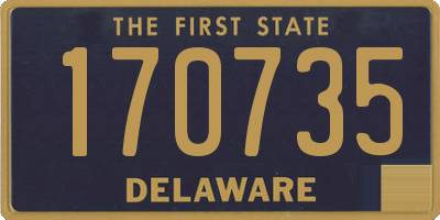 DE license plate 170735