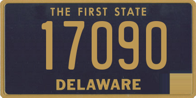 DE license plate 17090