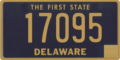 DE license plate 17095