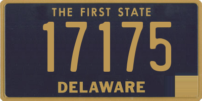 DE license plate 17175