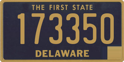 DE license plate 173350