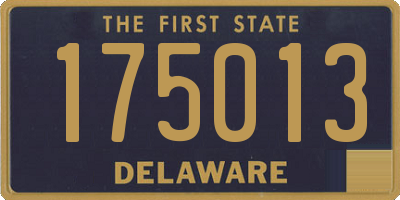 DE license plate 175013