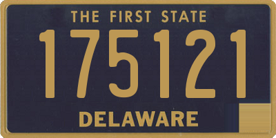 DE license plate 175121