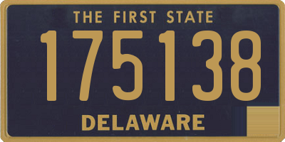DE license plate 175138