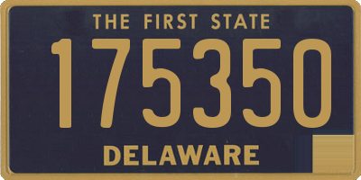 DE license plate 175350