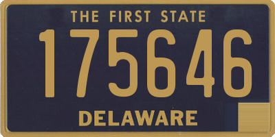 DE license plate 175646
