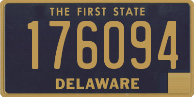 DE license plate 176094