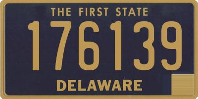 DE license plate 176139