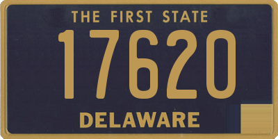 DE license plate 17620