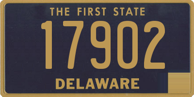 DE license plate 17902