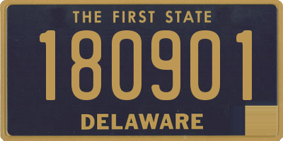 DE license plate 180901