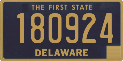 DE license plate 180924