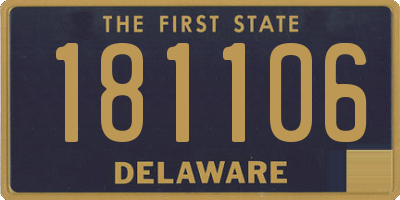 DE license plate 181106