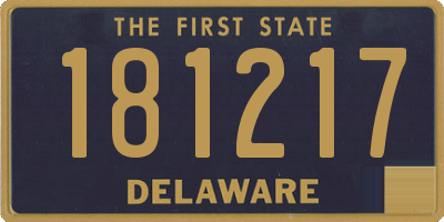 DE license plate 181217