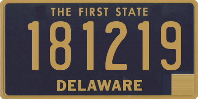 DE license plate 181219