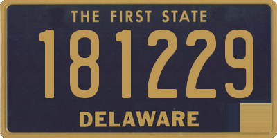 DE license plate 181229